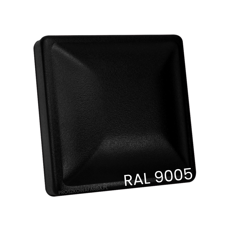 FARBA PROSZKOWA RAL9005 Poliester Drobna Struktura (Czarny)  25 kg [KARTON]