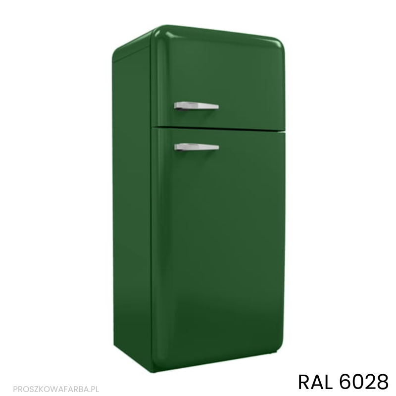 RAL 6028 Poliestrowa Zielony Sosnowy Gładki Połysk 1 kg